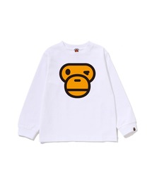 A BATHING APE | WINKING MILO FACE LS TEE(Tシャツ/カットソー)