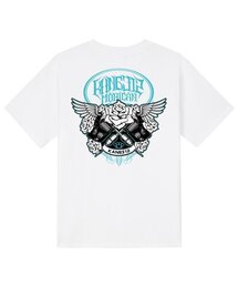 KTW0064 タトゥーマシン 半袖Tシャツ - ホワイト