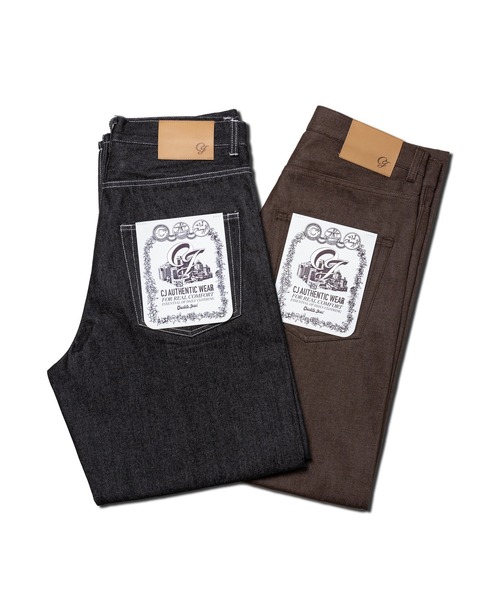 Chocolate Jesus (チョコレートジーザス )の「CJ BAGGY DENIM PANTS(デニムパンツ・メンズ・ブラック/ブラウン・28inch/30inch/32inch/34inch/36inch)」の5枚目の写真