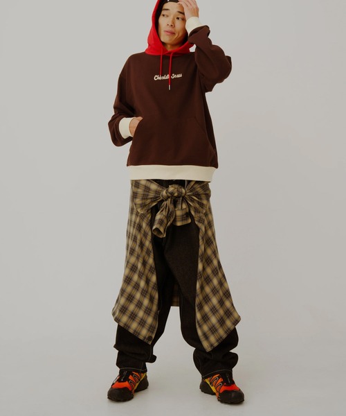 Chocolate Jesus (チョコレートジーザス )の「CJ BAGGY DENIM PANTS(デニムパンツ・メンズ・ブラック/ブラウン・28inch/30inch/32inch/34inch/36inch)」の8枚目の写真