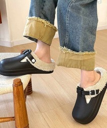 季節で着替える、ふわもこボアスリッポン