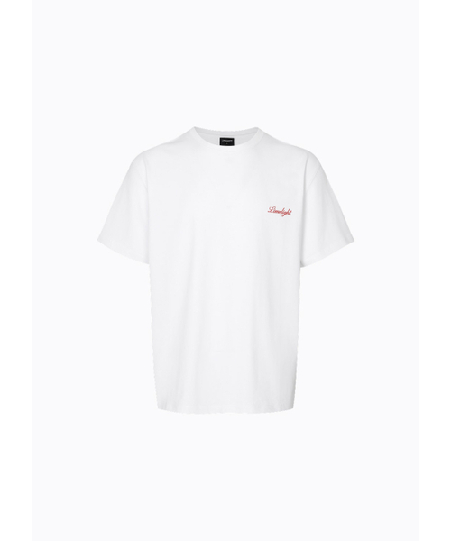 LIMELIGHT APPAREL(ライムライトアパレル)の「アパレルスクリプトロゴTシャツ(ホワイト/レッド)(Tシャツ/カットソー・メンズ・その他・SMALL/MEDIUM/LARGE/X-LARGE)」の2枚目の写真