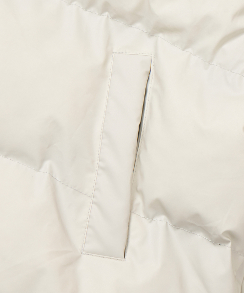 TENER（テネル）の「Patch Leather Padded-White（ダウンジャケット/コート・メンズ・その他・FREE）」の5枚目の写真