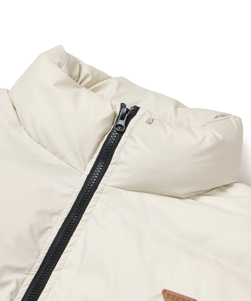 TENER（テネル）の「Patch Leather Padded-White（ダウンジャケット/コート・メンズ・その他・FREE）」の7枚目の写真