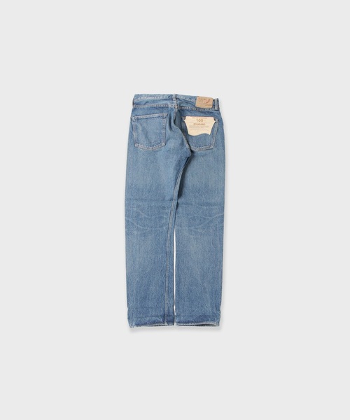 orSlow（オアスロウ）の「orSlow 105 STANDARD SELVEDGE DENIM 2YEAR WASH / 01-1050-84（デニムパンツ・メンズ・ブルー・4/3/2）」の2枚目の写真