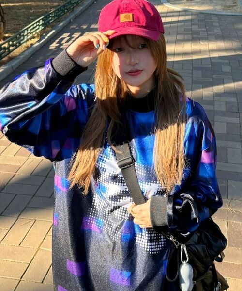 GAINSBORO(ゲインズボロ)の「オフエラー モックネック ロングスリーブ ジャージ_ドット(Tシャツ/カットソー・レディース・その他・X-LARGE/MEDIUM/LARGE)」の11枚目の写真