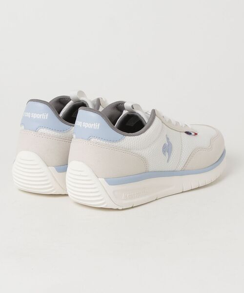 le coq sportif(ルコックスポルティフ)の「ルコックスポルティフ/LCS クオーツ ES 軽量ランニングスタイルスニーカー LU6SSN14LZ(スニーカー・レディース・ホワイト×ブルー/ホワイト×レッド・23.0cm/23.5cm/24.0cm/24.5cm/25.0cm/22.5cm)」の13枚目の写真