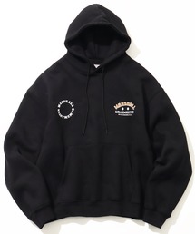 MARSHALL GAMEMASTER（マーシャルゲームマスター）の「【MARSHALL GAMEMASTER/マーシャル ゲームマスター】Embroidered Double Chest Pullover Hoodie/エンブロイダード ダブルチェスト プルオーバー フーディ（パーカー）」