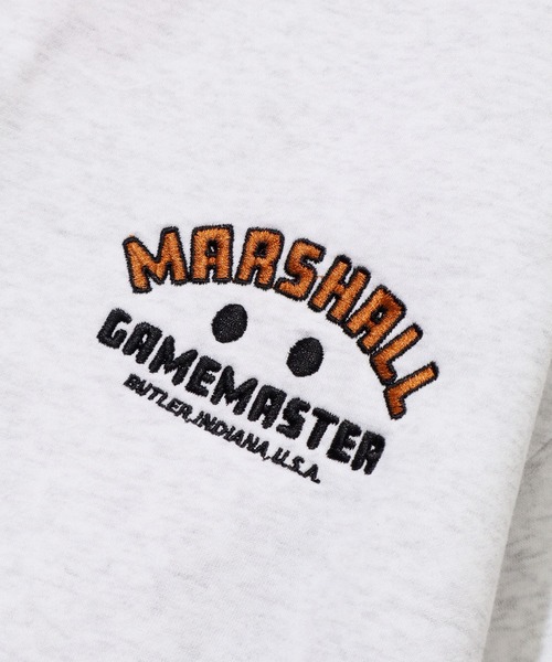 MARSHALL GAMEMASTER(マーシャルゲームマスター)の「【MARSHALL GAMEMASTER/マーシャル ゲームマスター】Embroidered Double Chest Pullover Hoodie/エンブロイダード ダブルチェスト プルオーバー フーディ(パーカー・メンズ・ブラック/チャコールグレー/アッシュグレー・L/M/XL)」の12枚目の写真