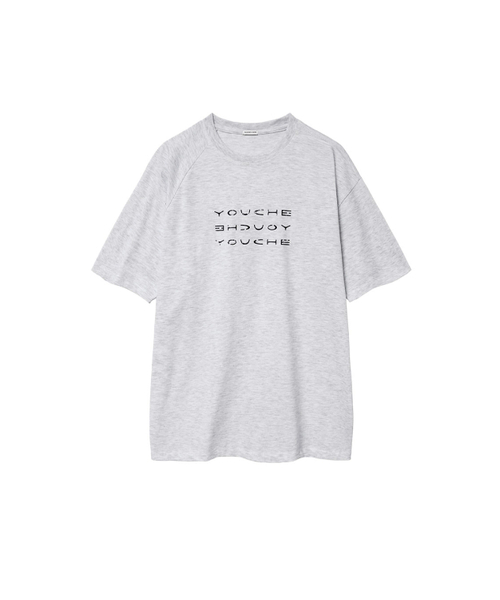 YOUCHE PRET A PORTER(ユッシュプレタポルテ)の「SR DUAL SHORT SLEEVE TEE Heather Gray(Tシャツ/カットソー・メンズ・その他・LARGE/MEDIUM)」の1枚目の写真