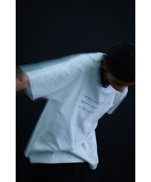 YOUCHE PRET A PORTER(ユッシュプレタポルテ)の「SR DUAL SHORT SLEEVE TEE Heather Gray(Tシャツ/カットソー・メンズ・その他・LARGE/MEDIUM)」の2枚目の写真