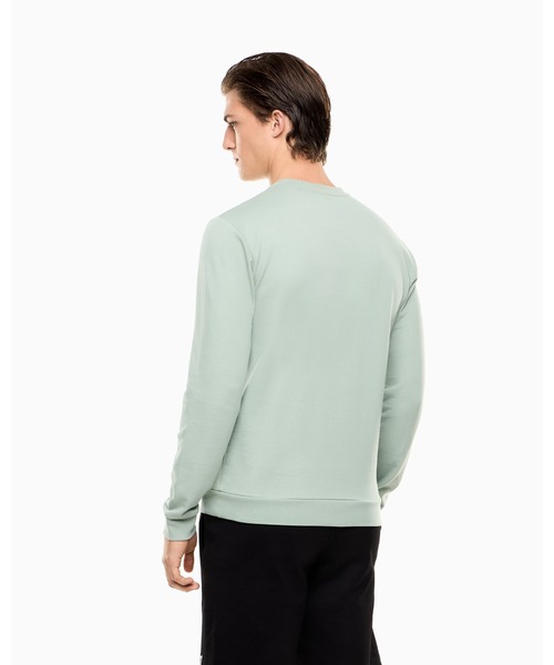 EMPORIO ARMANI EA7（エンポリオアルマーニイーエーセブン）の「<オンライン限定>【エンポリオ アルマーニ EA7】ロゴ　スウェット（スウェット・メンズ・モスグリーン/ブラック・X-SMALL/X-LARGE/SMALL/MEDIUM/LARGE）」の4枚目の写真