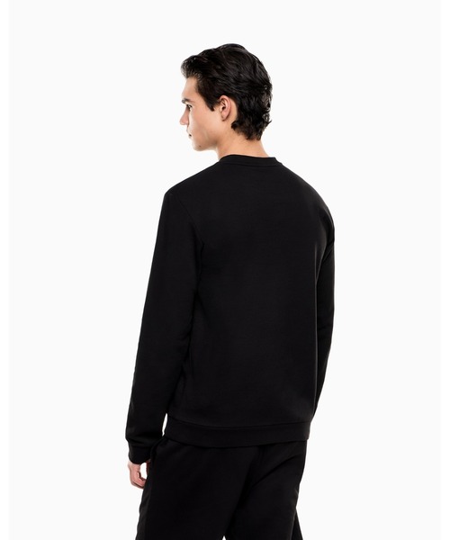 EMPORIO ARMANI EA7（エンポリオアルマーニイーエーセブン）の「<オンライン限定>【エンポリオ アルマーニ EA7】ロゴ　スウェット（スウェット・メンズ・モスグリーン/ブラック・X-SMALL/X-LARGE/SMALL/MEDIUM/LARGE）」の8枚目の写真