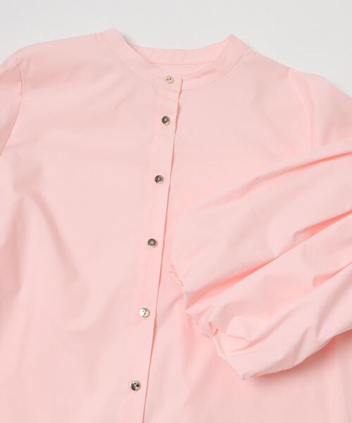 URBAN RESEARCH ROSSO WOMEN（アーバンリサーチ　ロッソ）の「ボリュームスリーブシャツブラウス（シャツ/ブラウス・レディース・ブルー系その他/ピンク/ホワイト・FREE）」の10枚目の写真