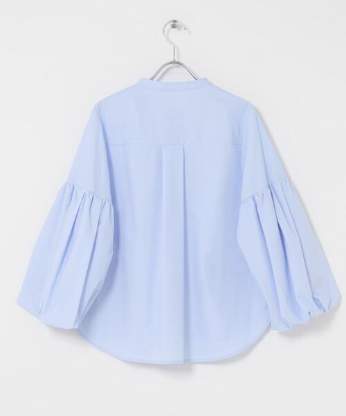 URBAN RESEARCH ROSSO WOMEN（アーバンリサーチ　ロッソ）の「ボリュームスリーブシャツブラウス（シャツ/ブラウス・レディース・ブルー系その他/ピンク/ホワイト・FREE）」の21枚目の写真