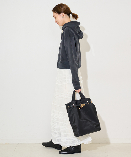 SCREEN STARS（スクリーンスターズ）の「SCREEN STARS/スクリーンスターズ SLOBE別注 ジップパーカー（パーカー・レディース・スカイブルー/ブラック/ベージュ・FREE）」の6枚目の写真