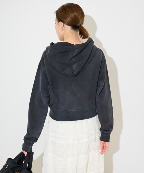 SCREEN STARS（スクリーンスターズ）の「SCREEN STARS/スクリーンスターズ SLOBE別注 ジップパーカー（パーカー・レディース・スカイブルー/ブラック/ベージュ・FREE）」の10枚目の写真