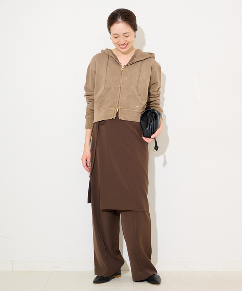 SCREEN STARS（スクリーンスターズ）の「SCREEN STARS/スクリーンスターズ SLOBE別注 ジップパーカー（パーカー・レディース・スカイブルー/ブラック/ベージュ・FREE）」の13枚目の写真