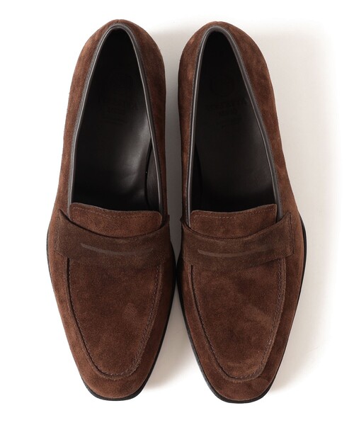 POLPETTA(ポルペッタ)の「【別注】POLPETTA LUSSO / スエード ローファー(ドレスシューズ・メンズ・ブラウン・41/40.5/40/39.5/39/38.5/42/41.5)」の6枚目の写真
