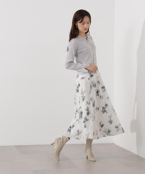 PROPORTION BODY DRESSING（プロポーションボディドレッシング）の「フラワープリントスカート / 1216120103（スカート・レディース・ピンク/グレー/ブルー・SMALL/PSS/P/S/MEDIUM）」の18枚目の写真