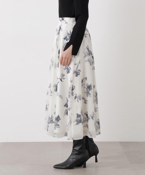 PROPORTION BODY DRESSING（プロポーションボディドレッシング）の「フラワープリントスカート / 1216120103（スカート・レディース・ピンク/グレー/ブルー・SMALL/PSS/P/S/MEDIUM）」の21枚目の写真