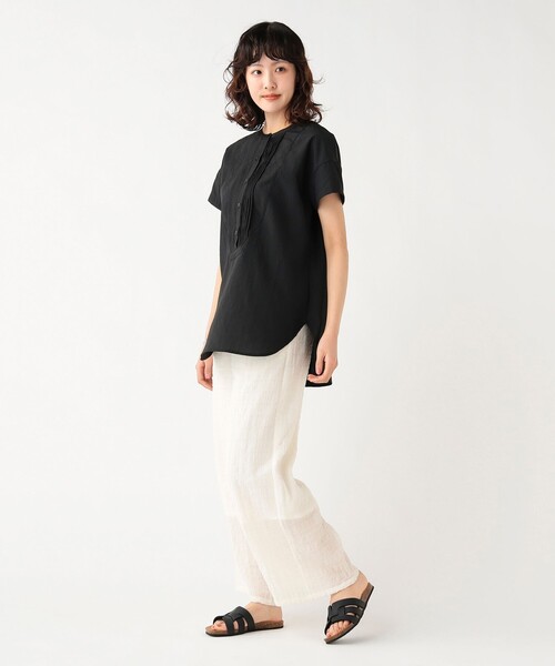 BEAMS HEART(ビームスハート)の「ワッシャー リラックス パンツ(その他パンツ・レディース・レッド/ブラウン/ブラック/ホワイト系その他5・FREE)」の6枚目の写真