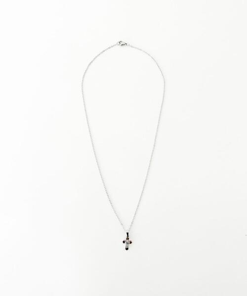 WEGO(ウィゴー)の「WEGO/ラインストーンクロスネックレス(ネックレス・メンズ・その他1/その他2・FREE)」の5枚目の写真