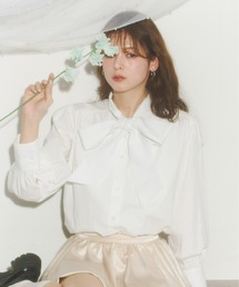 Olu. | ビッグリボンシャツブラウス(シャツ/ブラウス)