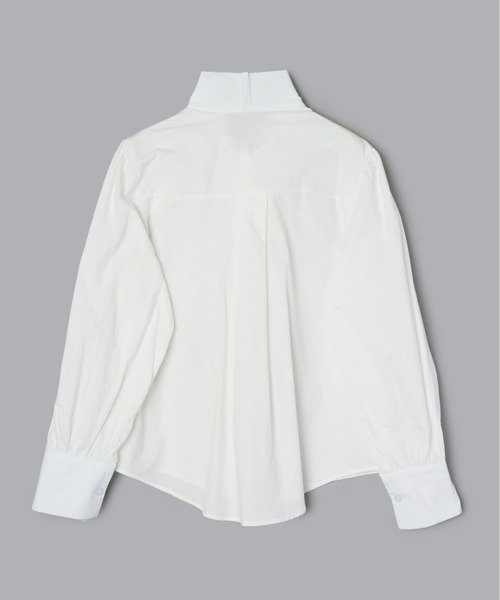 Olu.（オルドット）の「ビッグリボンシャツブラウス（シャツ/ブラウス・レディース・ホワイト/ブルー・FREE）」の21枚目の写真