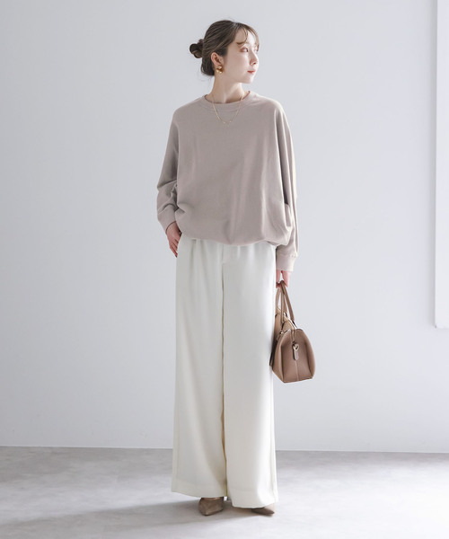 COGTHEBIGSMOKE（コグザビッグスモーク）の「COG THE BIGSMOKE/コグザビッグスモークNAOMI STINGRAY TOP（スウェット・レディース・ライトグレー/ホワイト/ブラック・FREE）」の10枚目の写真