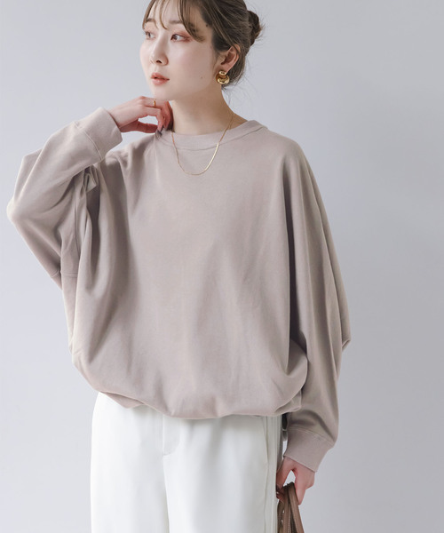 COGTHEBIGSMOKE（コグザビッグスモーク）の「COG THE BIGSMOKE/コグザビッグスモークNAOMI STINGRAY TOP（スウェット・レディース・ライトグレー/ホワイト/ブラック・FREE）」の12枚目の写真