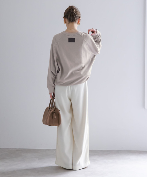 COGTHEBIGSMOKE（コグザビッグスモーク）の「COG THE BIGSMOKE/コグザビッグスモークNAOMI STINGRAY TOP（スウェット・レディース・ライトグレー/ホワイト/ブラック・FREE）」の17枚目の写真