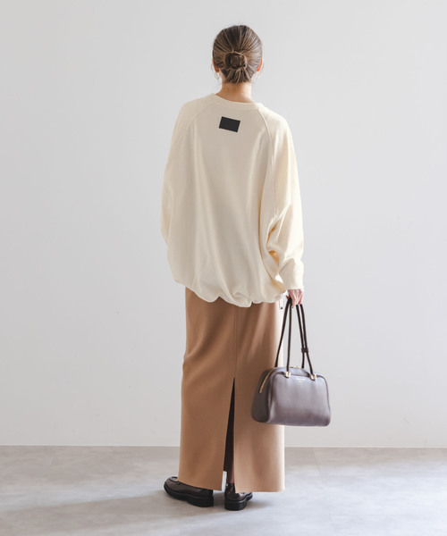 COGTHEBIGSMOKE（コグザビッグスモーク）の「COG THE BIGSMOKE/コグザビッグスモークNAOMI STINGRAY TOP（スウェット・レディース・ライトグレー/ホワイト/ブラック・FREE）」の21枚目の写真