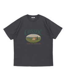 コソグッドライフ 半袖Tシャツ (チャコール)