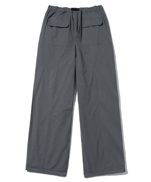 BROWNBREATH（ブラウンブレス）の「STM NYLON LINE PANTS - CHARCOAL（ナイロンジャケット・レディース・その他・S/M/L/XL）」の2枚目の写真