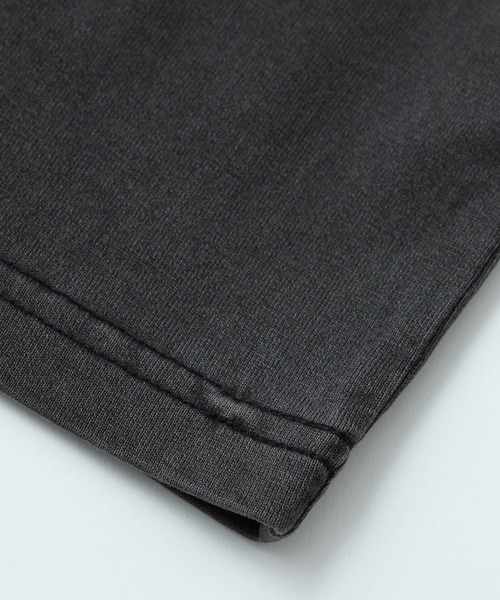 X-girl(エックスガール)の「PIGMENT DYED HEART AND LOGO S/S TEE(Tシャツ/カットソー・レディース・ブラック/オリーブ/レッド・S/M/L/XL)」の12枚目の写真