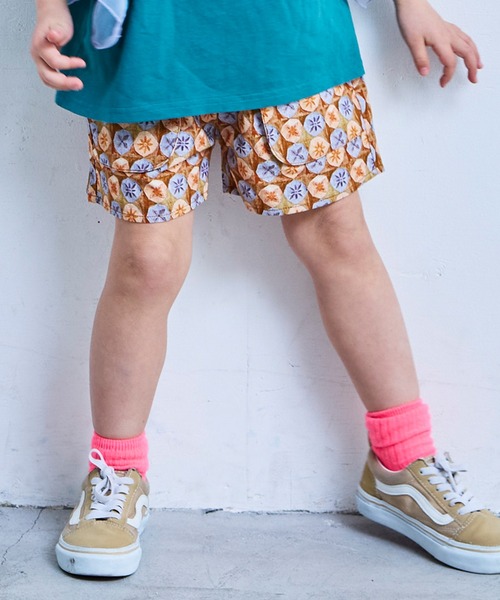 MARKEY'S（マーキーズ）の「マチ付きポケットショートパンツ（その他パンツ・キッズ・グリーン/グレー系その他/イエロー/ブルー系その他/ピンク/ベージュ系その他/ホワイト系その他・100/90/80/110/130/120）」の3枚目の写真