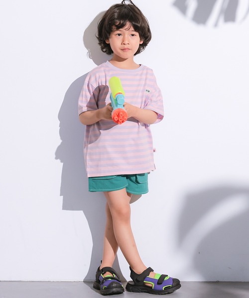 MARKEY'S（マーキーズ）の「マチ付きポケットショートパンツ（その他パンツ・キッズ・グリーン/グレー系その他/イエロー/ブルー系その他/ピンク/ベージュ系その他/ホワイト系その他・100/90/80/110/130/120）」の9枚目の写真