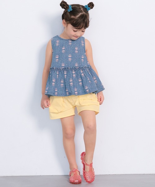 MARKEY'S（マーキーズ）の「マチ付きポケットショートパンツ（その他パンツ・キッズ・グリーン/グレー系その他/イエロー/ブルー系その他/ピンク/ベージュ系その他/ホワイト系その他・100/90/80/110/130/120）」の14枚目の写真