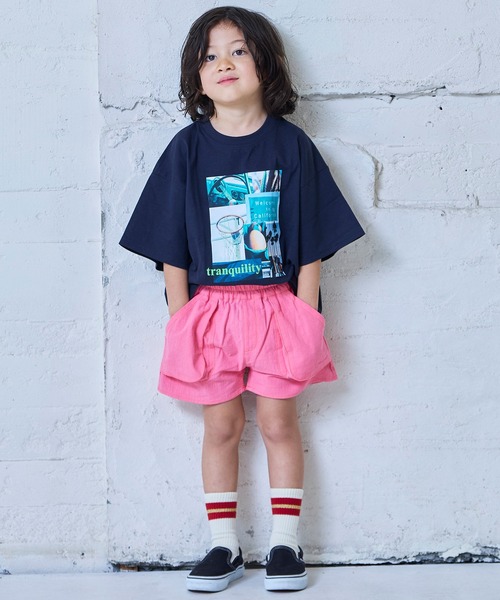 MARKEY'S（マーキーズ）の「マチ付きポケットショートパンツ（その他パンツ・キッズ・グリーン/グレー系その他/イエロー/ブルー系その他/ピンク/ベージュ系その他/ホワイト系その他・100/90/80/110/130/120）」の11枚目の写真