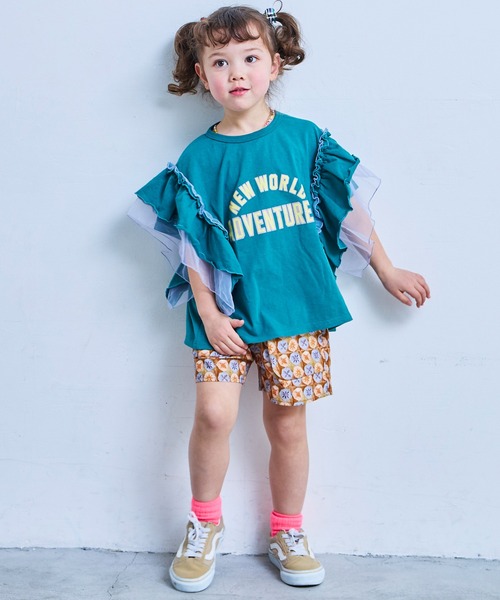 MARKEY'S（マーキーズ）の「マチ付きポケットショートパンツ（その他パンツ・キッズ・グリーン/グレー系その他/イエロー/ブルー系その他/ピンク/ベージュ系その他/ホワイト系その他・100/90/80/110/130/120）」の17枚目の写真