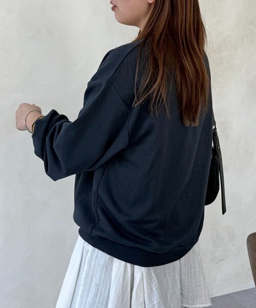 CPCM(シーピーシーエム)の「【U.S. POLO ASSN.】リブライン裏毛スウェット(Tシャツ/カットソー・レディース・グレー/ベージュ/ネイビー/サックスブルー・FREE)」の21枚目の写真