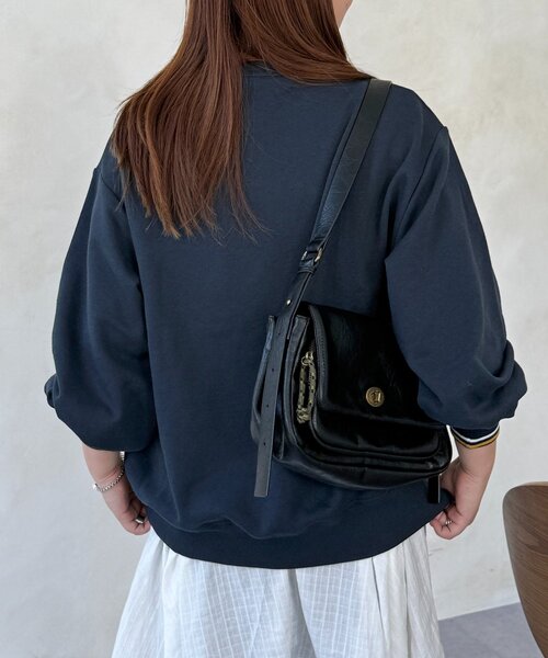 CPCM(シーピーシーエム)の「【U.S. POLO ASSN.】リブライン裏毛スウェット(Tシャツ/カットソー・レディース・グレー/ベージュ/ネイビー/サックスブルー・FREE)」の22枚目の写真
