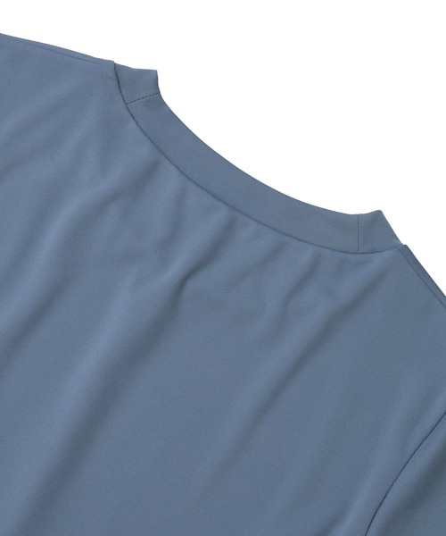 Julier Yoga and Relax(ジュリエヨガアンドリラックス)の「Julier アクティブフローコンパクトTシャツ(Tシャツ/カットソー・レディース・ブラック/ブルー/ホワイト・1/0)」の14枚目の写真