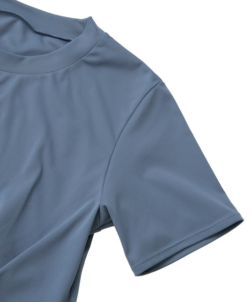 Julier Yoga and Relax(ジュリエヨガアンドリラックス)の「Julier アクティブフローコンパクトTシャツ(Tシャツ/カットソー・レディース・ブラック/ブルー/ホワイト・1/0)」の15枚目の写真
