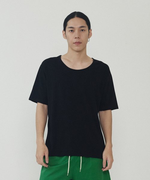 ANALOG MOOD(アナログムード)の「クルーネック半袖Tシャツ(ブラック)(Tシャツ/カットソー・メンズ・その他・FREE)」の3枚目の写真