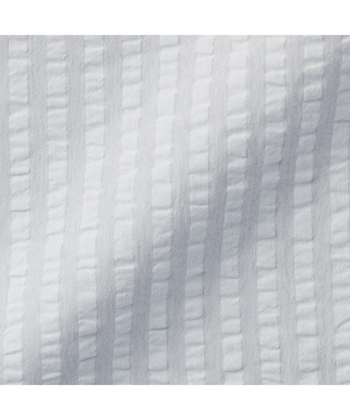 無印良品（ムジルシリョウヒン）の「綿　サッカー織　まくらカバー　４３×６３ｃｍ用（寝具・メンズ・グレー/オフホワイト/グリーン/グリーン系/ベージュ/ブルー系・FREE）」の10枚目の写真