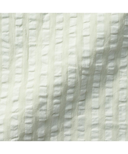 無印良品（ムジルシリョウヒン）の「綿　サッカー織　まくらカバー　４３×６３ｃｍ用（寝具・メンズ・グレー/オフホワイト/グリーン/グリーン系/ベージュ/ブルー系・FREE）」の14枚目の写真