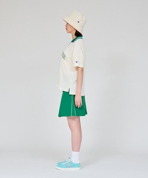 Champion Golf(チャンピオンゴルフ)の「【Champion/チャンピオン】レディース GOLF ショートスリーブポロシャツ(ポロシャツ・レディース・オフホワイト/ネイビー/ブラック・LARGE/MEDIUM)」の11枚目の写真