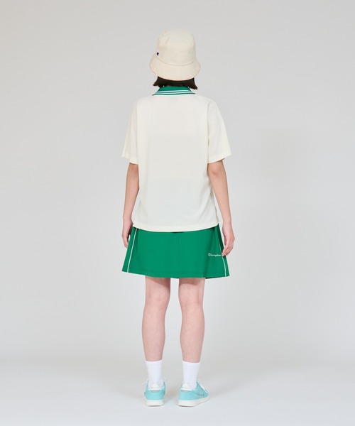 Champion Golf(チャンピオンゴルフ)の「【Champion/チャンピオン】レディース GOLF ショートスリーブポロシャツ(ポロシャツ・レディース・オフホワイト/ネイビー/ブラック・LARGE/MEDIUM)」の12枚目の写真